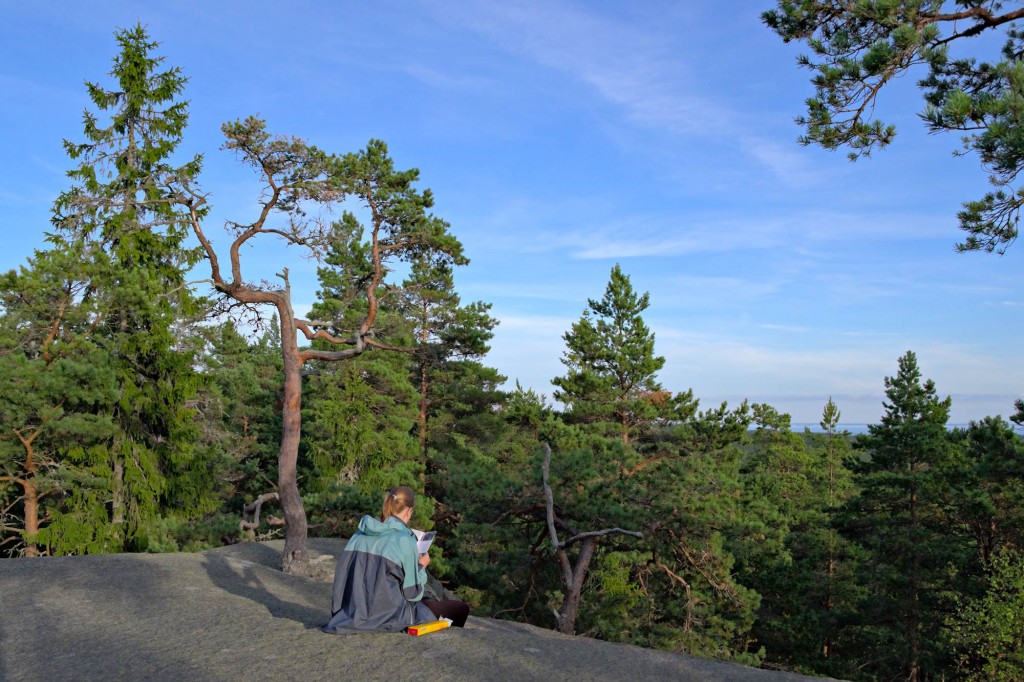 Auf der Trollkyrka im Tividen