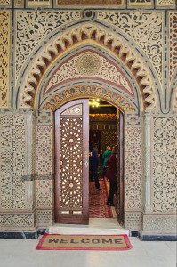 Portal zum Innenraum der Hängenden Kirche in Kairo.